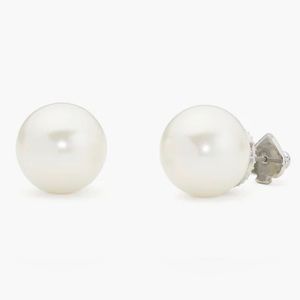 NWT Kate Spade Pearls Please Statement Studs